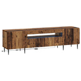 LED TV Cabinet Old Wood Engineered Wood 896473