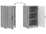 Sideboard Grey Sonoma 33 x 34.5 x 87 cm Engineered Wood 895751