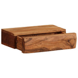 Wall Shelves 2 pcs 30x17x8 cm Solid Wood Acacia 373628