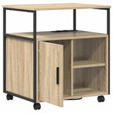 Cabinet with Charging Station Sonoma Oak 61 x 46 x 67 cm 859831