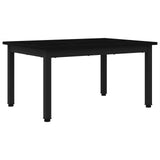 Coffee Table Black Oak 70 x 50 x 36 cm Engineered Wood 892566