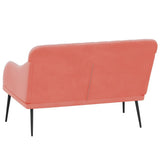 Bench Pink 110x76x80 cm Velvet 351467