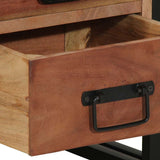 Bedside Cabinet Brown 40 x 40 x 59 cm Solid Acacia Wood 4102731