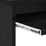 Desk with Drawer Black Oak 106 x 41 x 88.5 cm Engineered Wood 869467