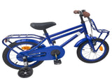 Kids Bike 12 Inches for 2-4 Years Old Dark Blue 42009283