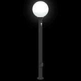 Bollard Light with Sensor&Outlet 120 cm Black IP44 4006125
