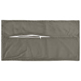 Cushion with Pillow HOUTEN 6 pcs Light Grey Velvet 933531