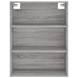 Highboard Grey Sonoma 69,5x34x180 cm Engineered Wood 3189363