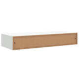 Wall-mounted Drawer Shelf White 60x23.5x10 cm MDF 330255
