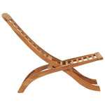 ZNTS Folding Garden Chair 50x90x69 cm Solid Wood Teak 319163