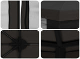 Garden Gazebo with Sidewalls 4 x 3 m Anthracite 900387