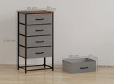 Wood Storage Chest of Drawers 08923807