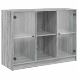 Sideboard Grey Sonoma 102x37x75.5 cm Engineered Wood 3295876