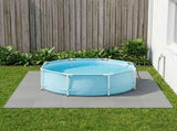 Pool Ground Mat 6 pcs Grey 2.16 m EVA Foam 3433301