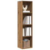 ZNTS Book Cabinet/TV Cabinet Artisan Oak 36x30x143cm Engineered Wood 855813