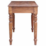 Desk with Drawers 117x57x75 cm Solid Mahogany Wood 283909