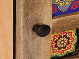 Bathroom Hanging Cabinet with Storage Natural 38 x 33 x 48 cm 4018280