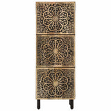 Side Cabinet 40x33x110 cm Solid Wood Mango 358241