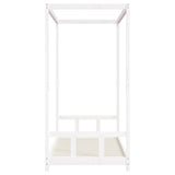 Kids Bed Frame White 90x190 cm Solid Wood Pine 834517