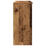 Sideboard with Drawer Old Wood 101x35x76 cm Engineered Wood 861569