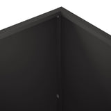 Garden Planter 2 pcs Black 100 x 50 x 50 cm Cold-rolled Steel 8005275