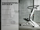 Foldable Stepper Machine with 12-Level Hydraulic Resistance, Step Machine Exerciser with LCD Monitor T3398P376848