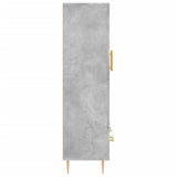 Highboard Concrete Grey 69.5x31x115 cm Engineered Wood 828288