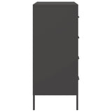 Sideboard Black 68x39x89 cm Steel 842982