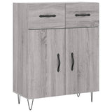 Highboard Grey Sonoma 69.5x34x180 cm Engineered Wood 3198567