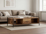 Coffee Table Old Wood 99.5 x 49 x 41 cm Engineered Wood 8013588