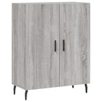 Highboard Grey Sonoma 69.5x34x180 cm Engineered Wood 3199575