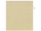 Roller Blind Natural 160 x 220 cm Bamboo 42039757
