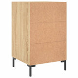 Bedside Cabinet Sonoma Oak 40x40x66 cm Engineered Wood 827663