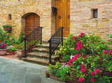 Matte Black Outdoor 3 Level Iron Handrail 23559208
