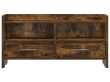 TV Cabinet 71.5 x 33 x 47 cm Smoked Oak Engineered Wood 8011151