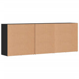 Sideboards 3 pcs Black Engineered Wood 3276610