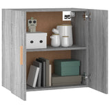Wall Cabinet Grey Sonoma 60x30x60 cm Engineered Wood 817592