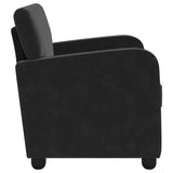Armchair Black Velvet 42043453