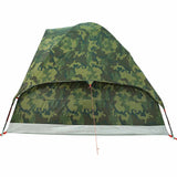 Camping Tent Dome 4-Person Camouflage Waterproof 4009644