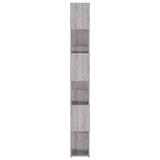 Book Cabinet/Room Divider Grey Sonoma 100x24x188 cm 3187604
