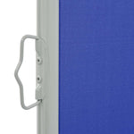 Patio Retractable Side Awning 100x300 cm Blue 48341