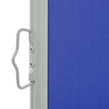 Patio Retractable Side Awning 100x300 cm Blue 48341