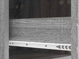 Sideboard Grey Sonoma 66 x 34.5 x 95 cm Engineered Wood 895131