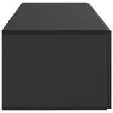 Wall-Mounted TV Cabinet Black 98 x 41 x 30 cm Engineered Wood 898526