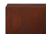 Garden Cover Profile 10 pcs 100 x 5 x 5 cm Weathering Steel 8013009