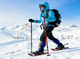 3 in 1 Snowshoes Red and Black 53 x 21 cm Aluminum and HDPE 42021423