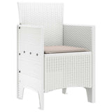 Garden Chair 2 pcs White 53 x 49 x 85 cm Polypropylene 847459
