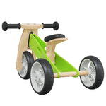 ZNTS Balance Bike for Children 2-in-1 Green 358353