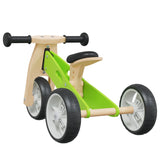 ZNTS Balance Bike for Children 2-in-1 Green 358353