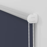 Roller blind blackout 144.4x175 cm Fabric Width 140 cm marine 240134